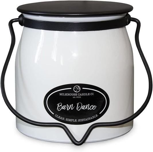 Milkhouse Candle Co. Barn Dance Butter Jar 16oz