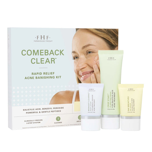 Farmhouse Fresh Comeback Clear Rapid Relief Acne Banishing Kit