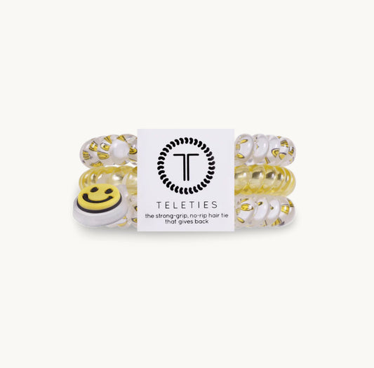 Teleties Miles of Smiles Large Hair Ties