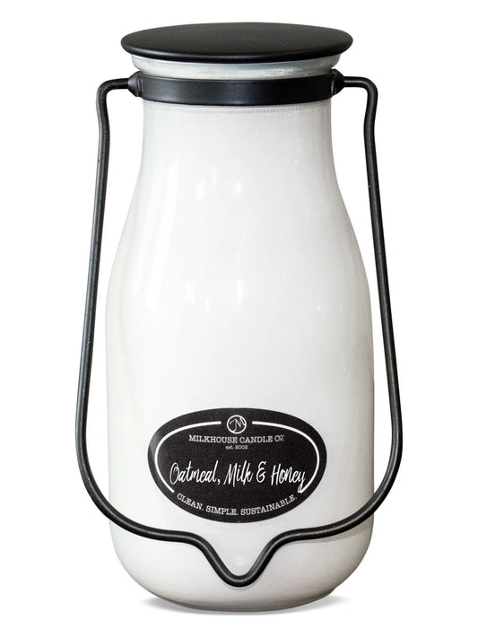 Milkhouse Candle Co. Oatmeal, Milk, & Honey Milkbottle 14oz