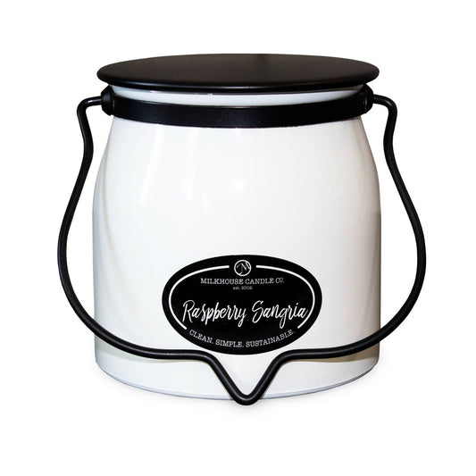 Milkhouse Candle Co. Raspberry Sangria Butter Jar 16oz