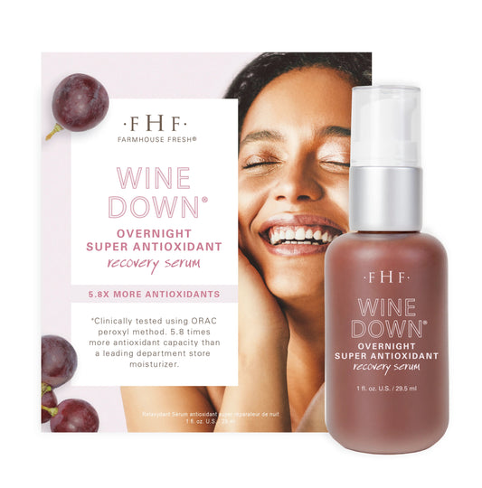 Farmhouse Fresh Wine Down Overnight Super Antioxidant Recovery Serum