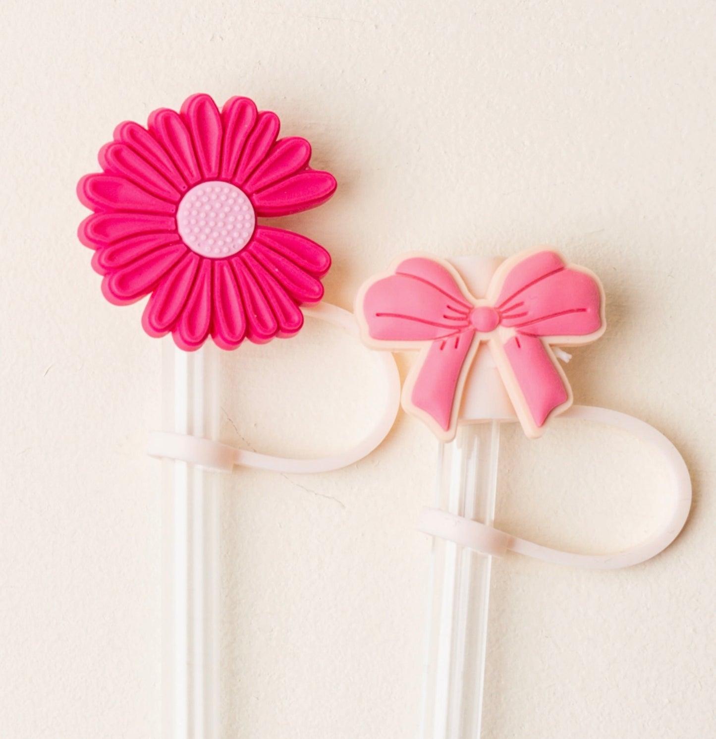 Straw Topper Set - Bubblegum