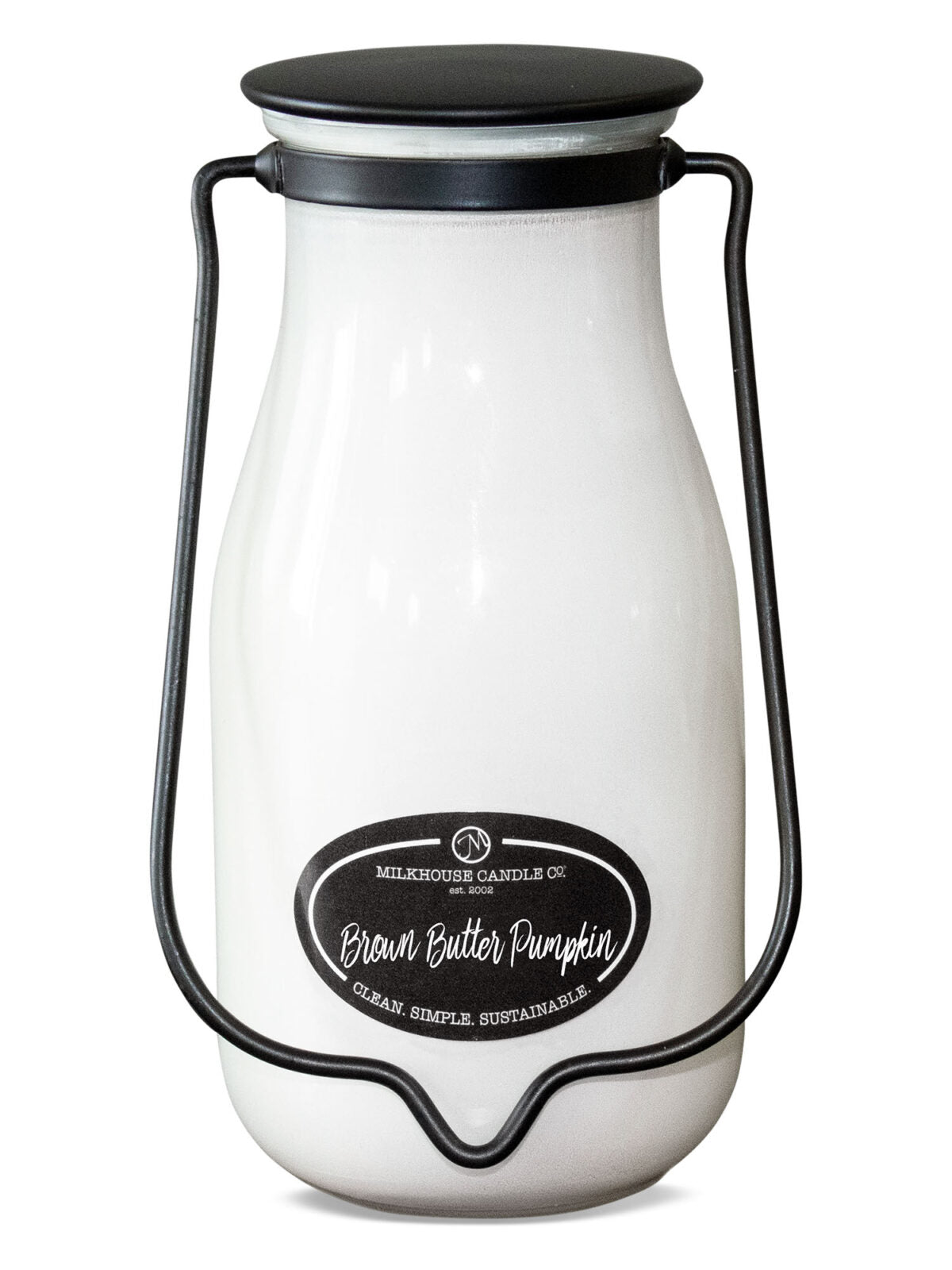 Milkhouse Candle Co. Brown Butter Pumpkin Milkbottle 14oz