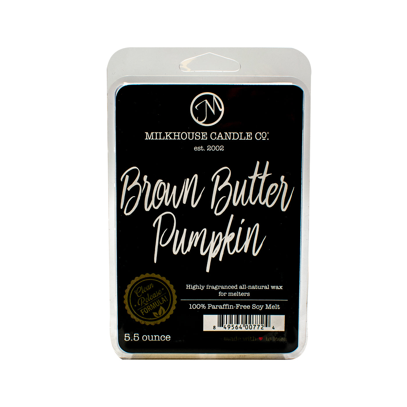 Milkhouse Candle Co. Brown Butter Pumpkin Melts