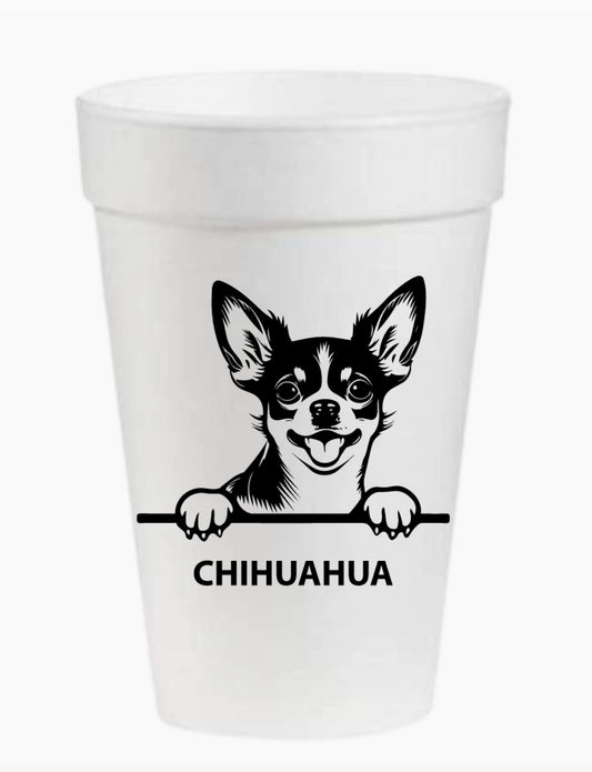 Chihuahua - 16 oz Styrofoam Cups