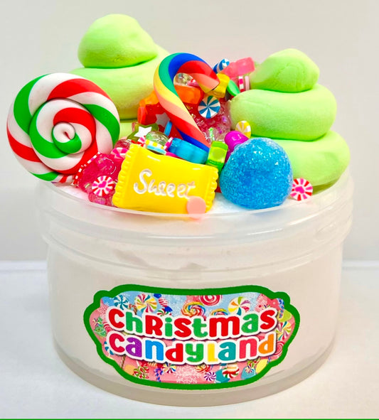 Christmas Candyland Slime