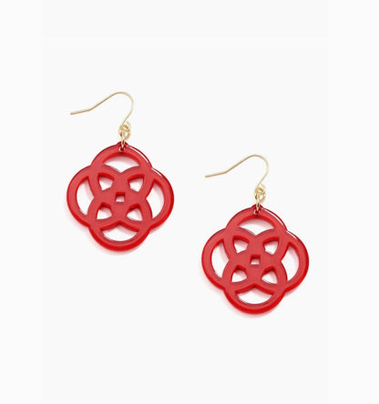 Clover Drop Earrings