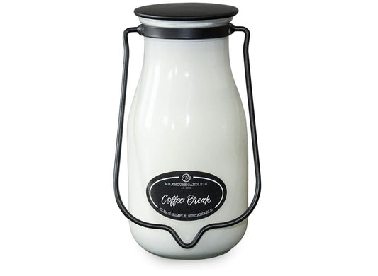 Milkhouse Candle Co. Coffee Break Milkbottle 14oz