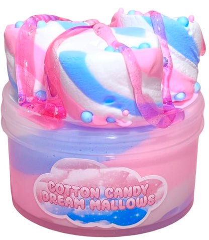 Cotton Candy Dream Mallows DIY Slime