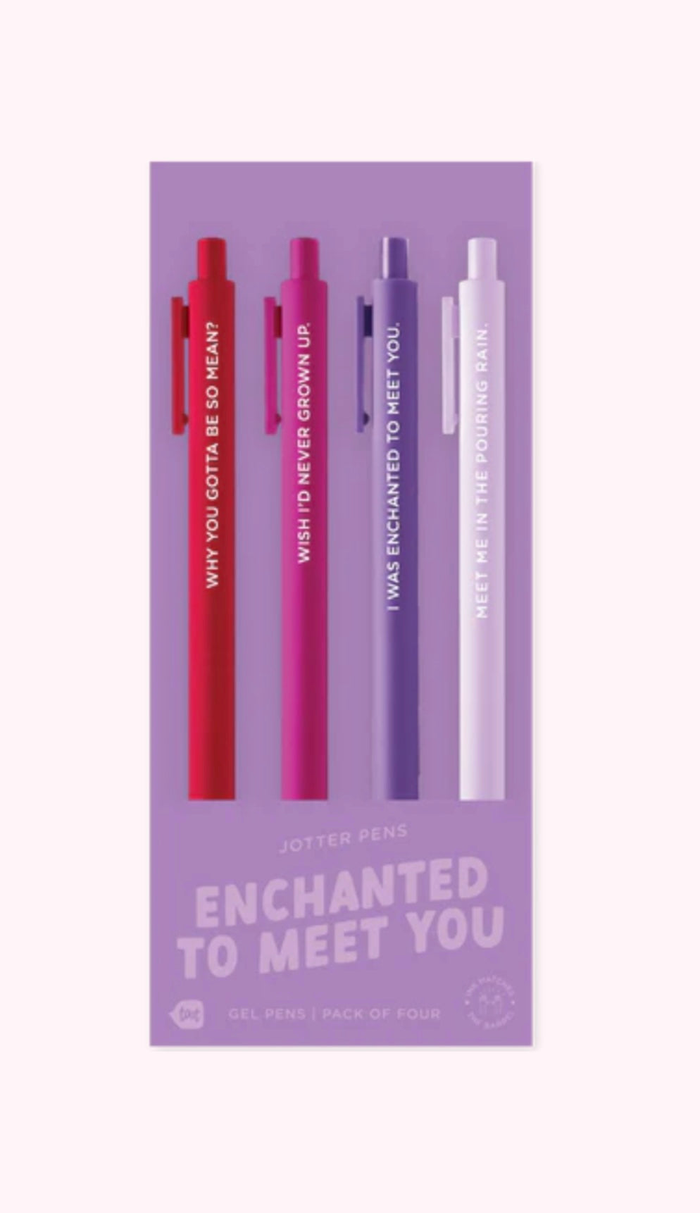 TS Inspired Jotter Sets 4 Pack Enchanted To Meet You