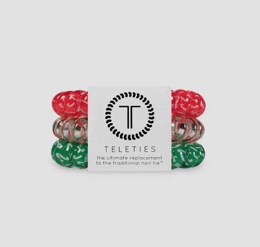 Teleties Hooked on Christmas Large Hair Ties