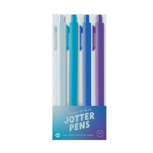 Gradient Jotter Sets 4 Pack - Blues