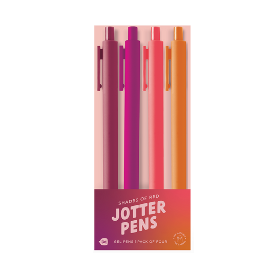 Gradient Jotter Sets 4 Pack - Reds