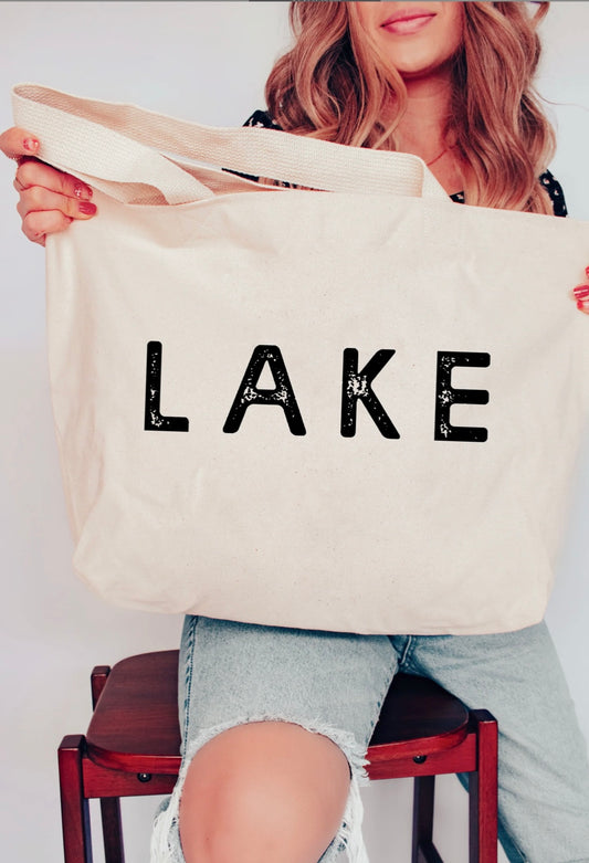 Lake XL Tote Bag