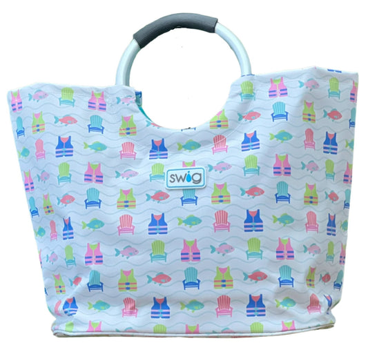 Swig Lake Girl Loopi Tote Bag