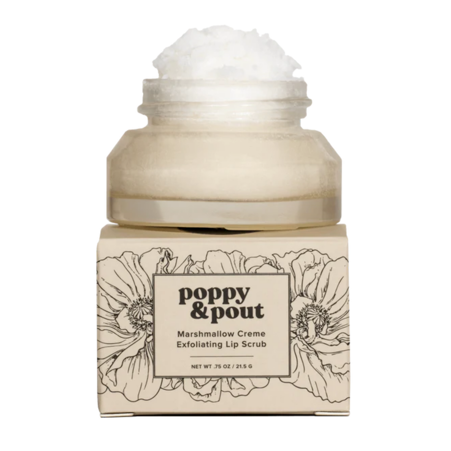 Poppy & Pout Marshmallow Creme Lip Scrub