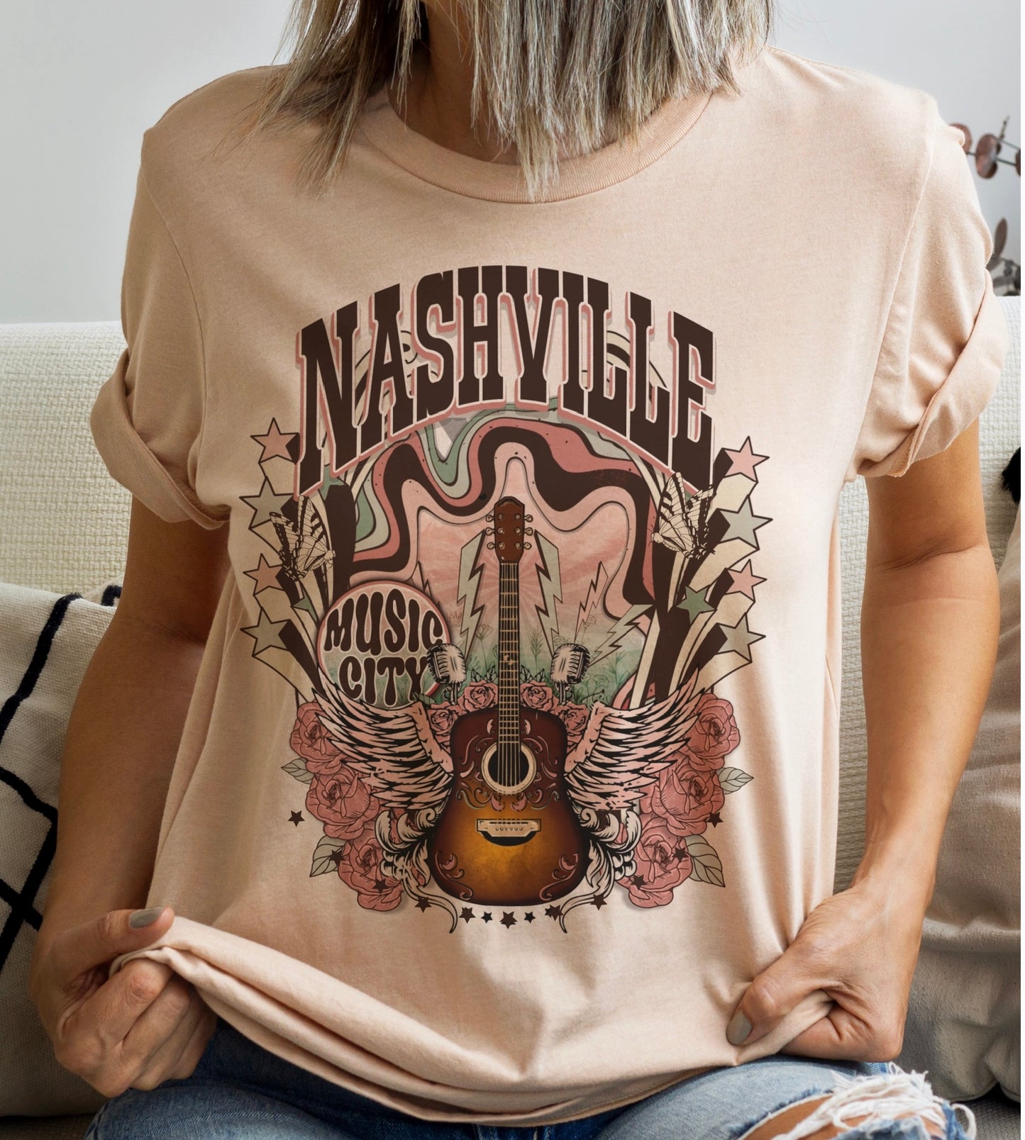 Nashville Music City T-shirt