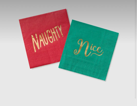 Naughty and Nice Napkins