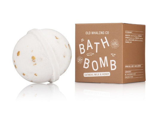 Old Whaling Co. Oatmeal Milk & Honey Bath Bomb