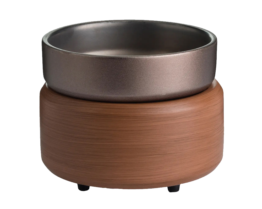 Pewter Walnut 2-In-1 Classic Fragrance Warmer