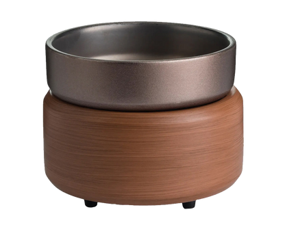 Pewter Walnut 2-In-1 Classic Fragrance Warmer