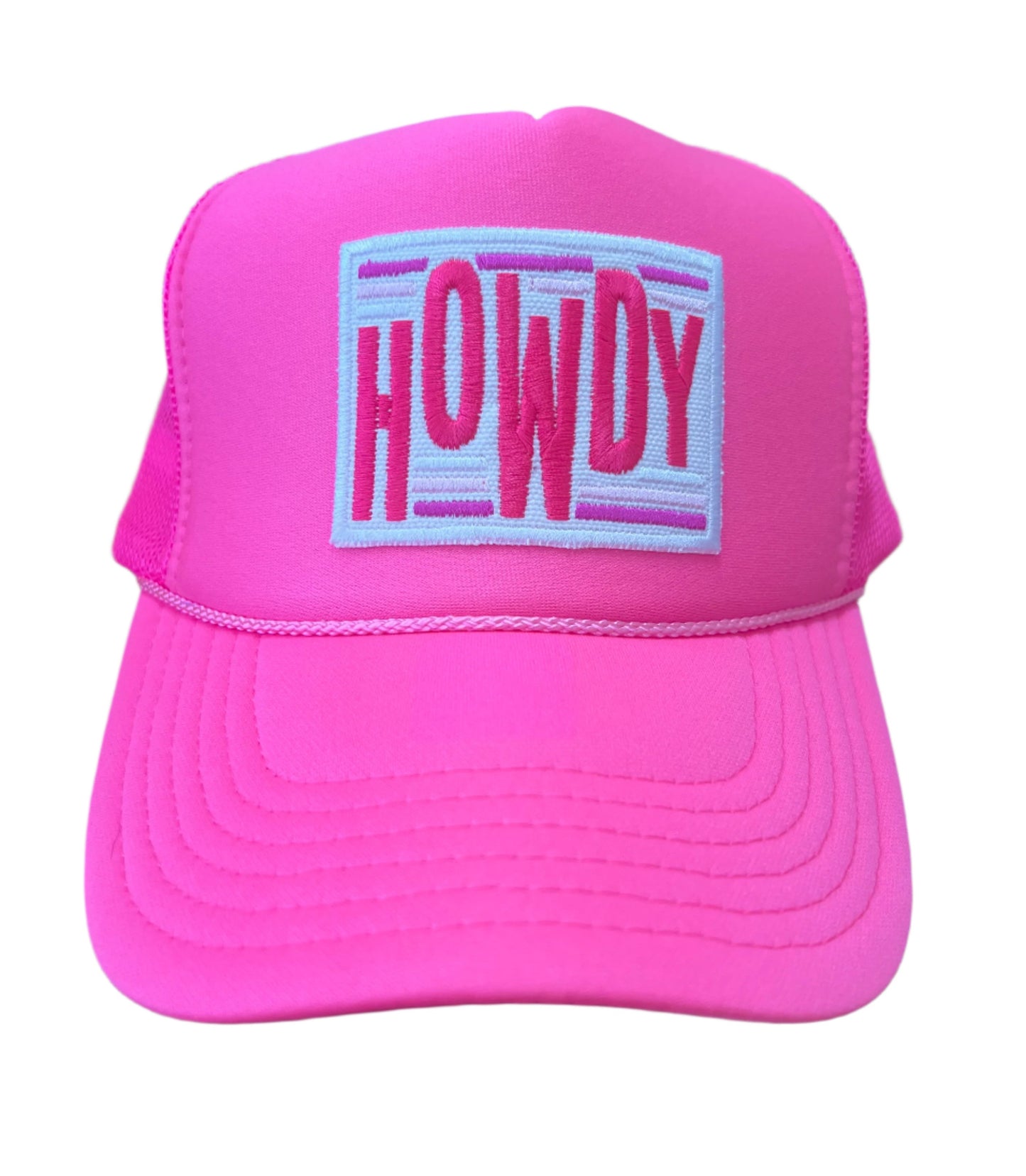 Trucker Hat with "Howdy" patch