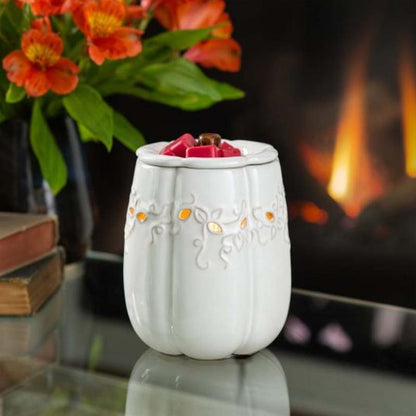 White Pumpkin Illumination Fragrance Warmer