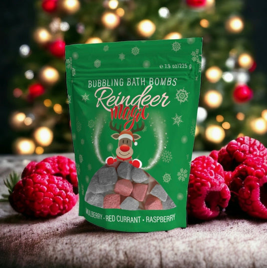 Reindeer Bubble Bath Bombs