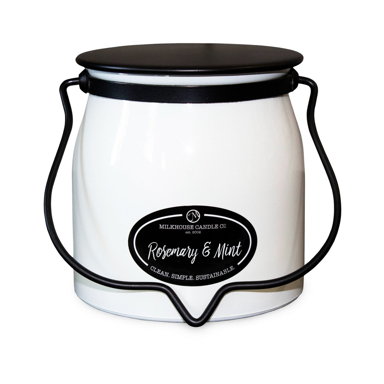 Milkhouse Candle Co. Rosemary Mint Butter Jar 16oz