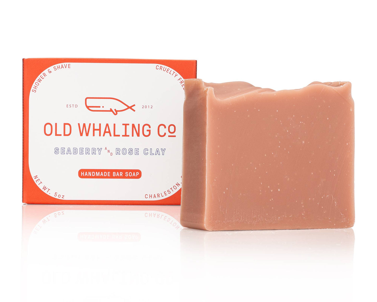 Old Whaling Co. Seaberry & Rose Clay Bar Soap