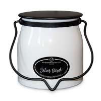 Milkhouse Candle Co. Silver Birch Butter Jar 16oz.