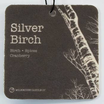 Milkhouse Candle Co. Silver Birch Car Freshener