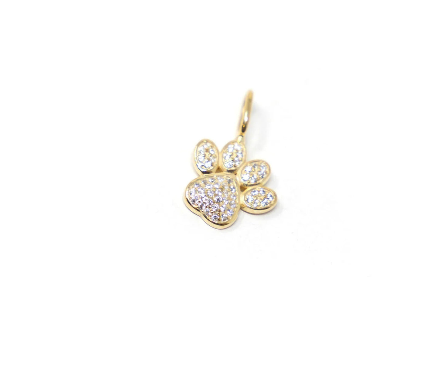 Paw Print Charm