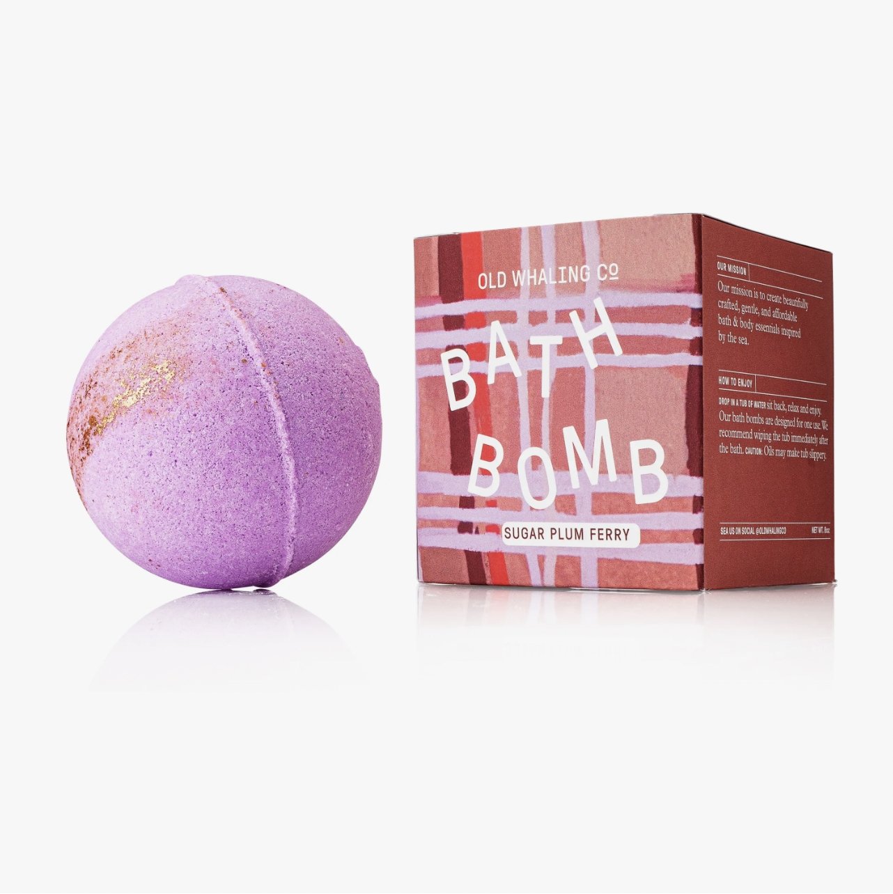 Old Whaling Co. Sugar Plum Ferry Bath Bomb