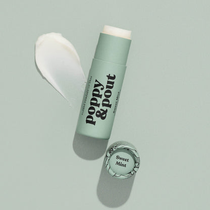 Poppy & Pout Sweet Mint Lip Balm