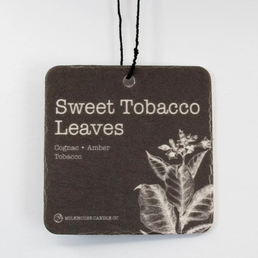 Milkhouse Candle Co. Sweet Tobacco Leaves Car Freshener