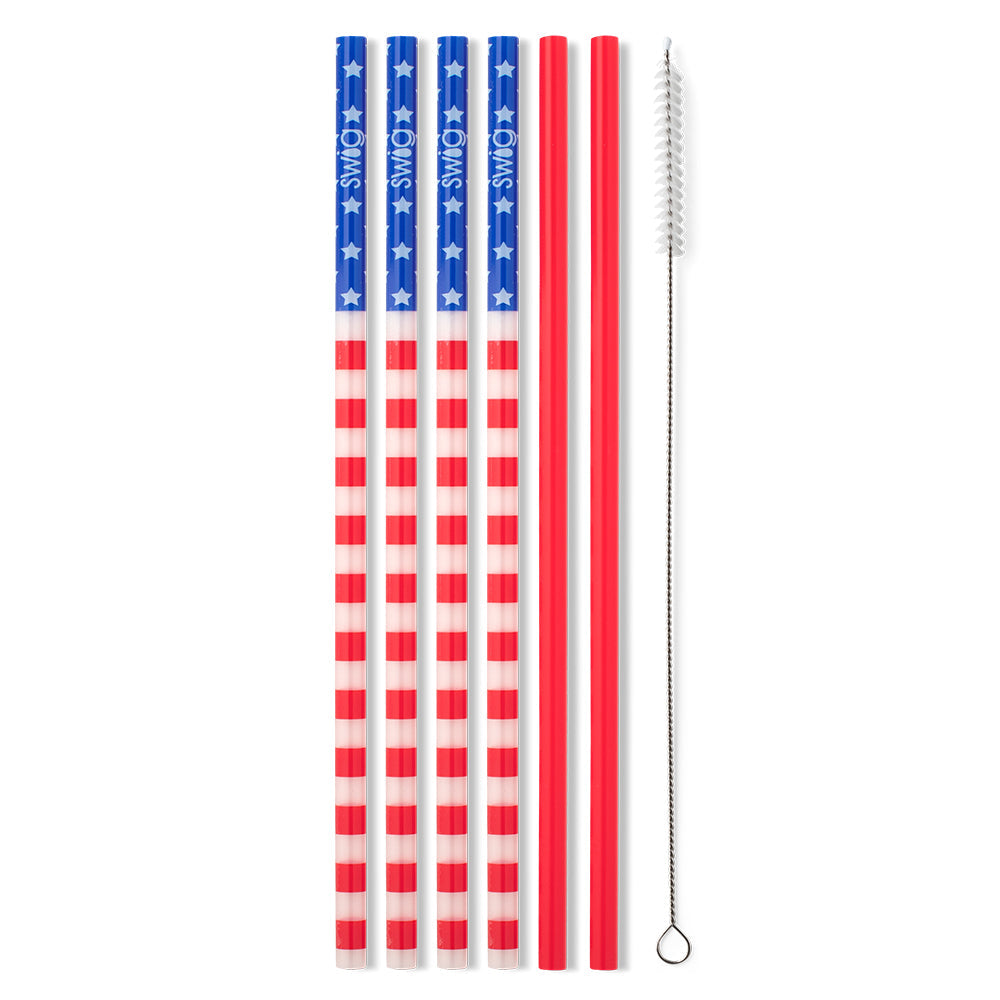 Swig All American Reusable Straw Set