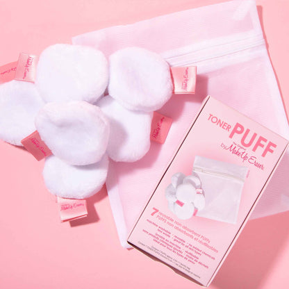 MakeUp Eraser Toner Puff 7 pack Cotton Round