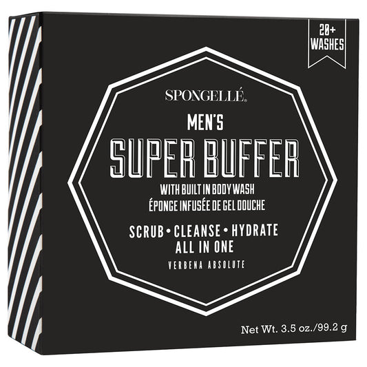 20+ Men's Super Buffer Black Scrubber Verbena Absolute