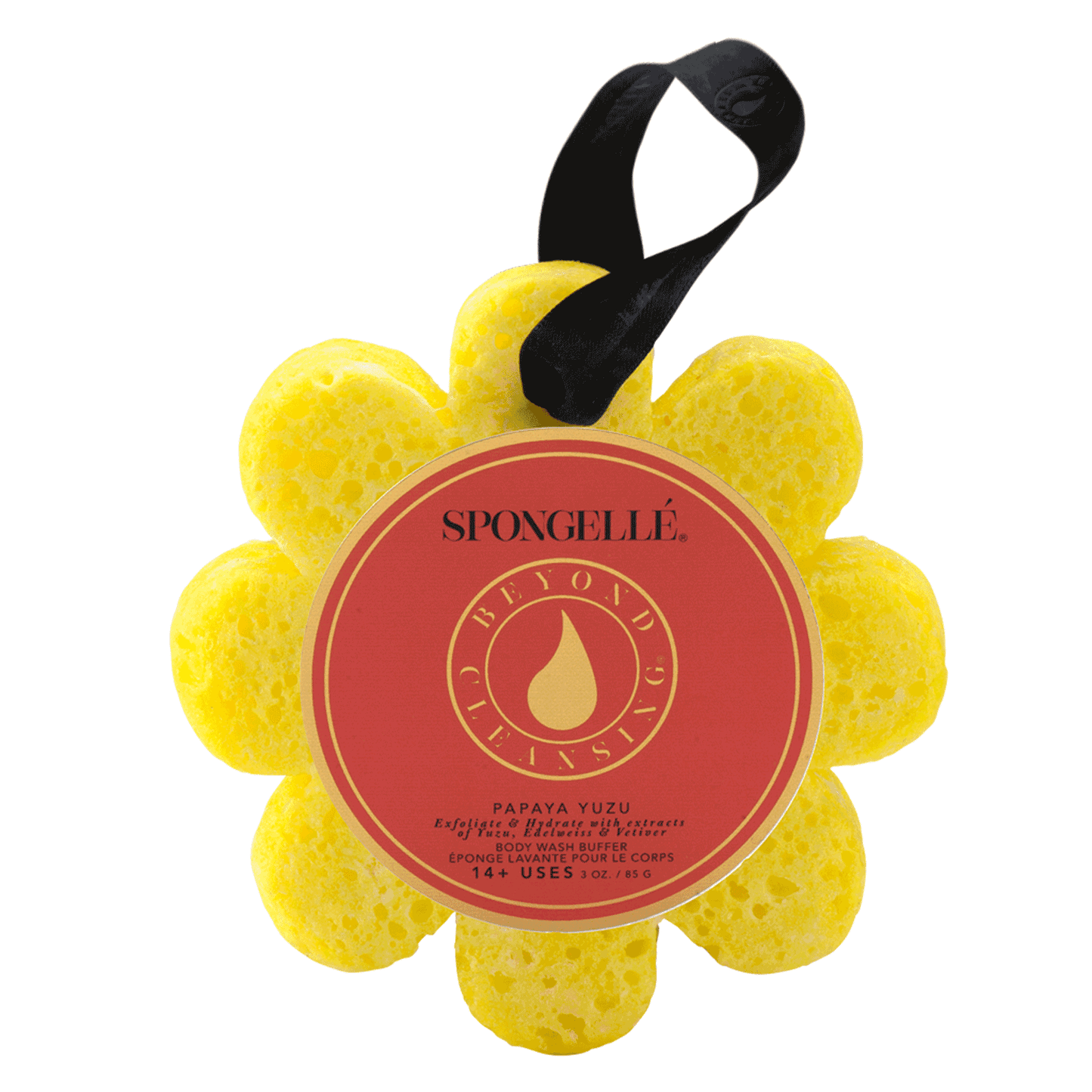 Spongelle Papaya Yuzu Wild Flower Bath Sponge